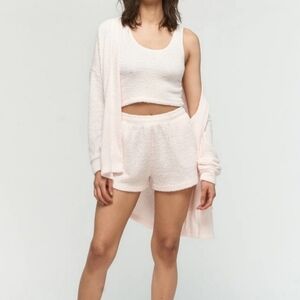 KUWALLA TEE I NWT XS Teddy Robe I light pink